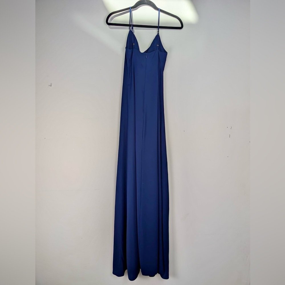 AMANDA UPRICHARD NAVY MAXI DRESS - Picture 3 of 4